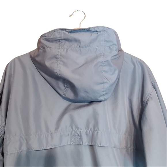 Columbia blue white long-sleeved zip-up women's jacket - Picture 8 of 15